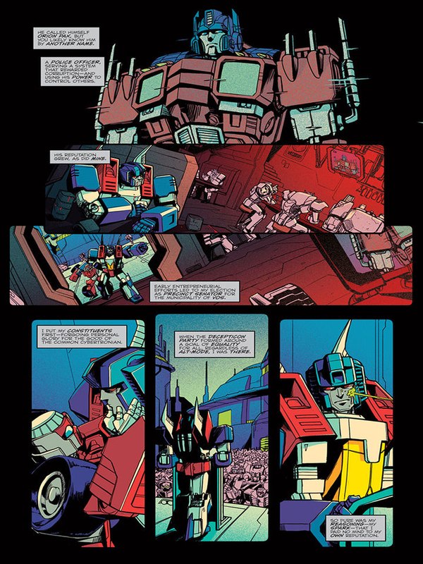 Preview Optimus Prime 19 Transformers Comic Book  (3 of 4)